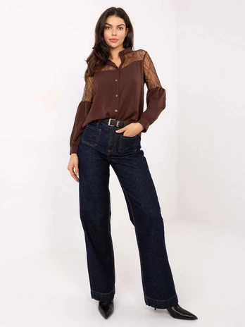 Italy Moda Koszula-MI-KS-3281.65-ruda