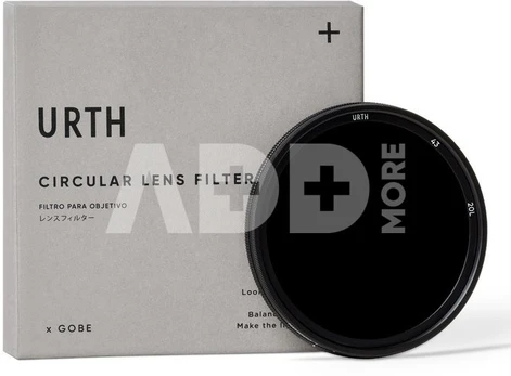 Urth 43mm ND64 1000 (6 10 Stop) Variable ND Lens Filter (Plus+)