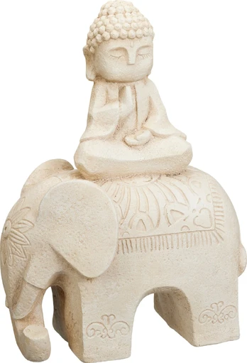 Sodo dekoracija BUDA AND DRAMBLIO, smėlinės sp., 56 cm