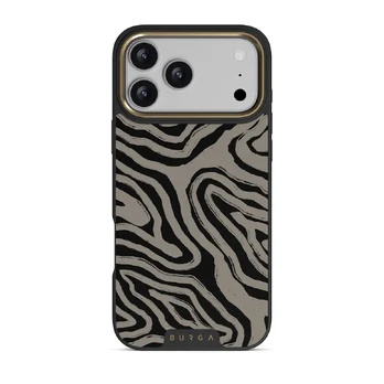 Black Sand - iPhone 17 Pro Max Case, Elite Dark (MagSafe) / Gold