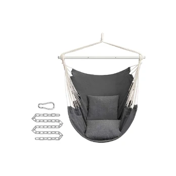 Sėdimas hamakas, tamsiai pilkos spalvos