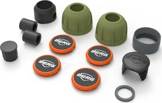 Berg Buzzy - Plastic parts Retro Žalias