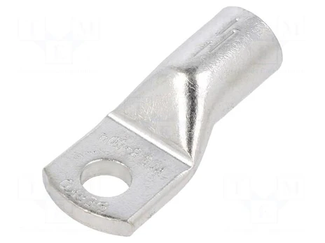Tip: ring tube | M8 | 50mm2 | crimped | for cable | tinned | copper | 8.4mm