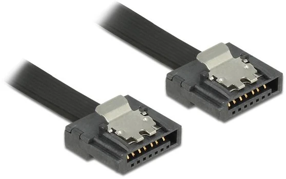 Delock SATA - SATA, 1m, Juodas (83843)