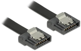 Delock SATA - SATA, 1m, Juodas (83843) kaina