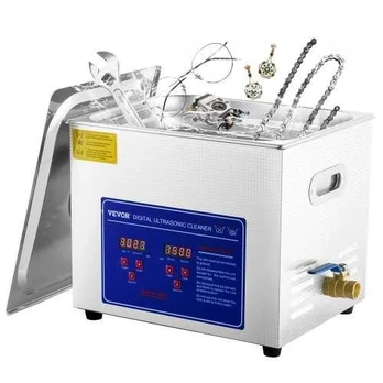 10 l ultragarsinis valymo aparatas nerūdijantis plienas