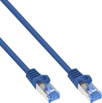 InLine 150 vnt. B-Pack ® Cat.6A S/FTP LSZH trifto kabelis, CCA, mėlynas, 0,30 m