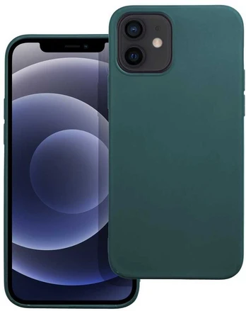 Dėklas Oem Matinis Case for IPHONE 12 dark žalias