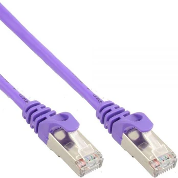 InLine Patrikas, 5E kat., SF / UTP, 10m, violetinė (72500P)