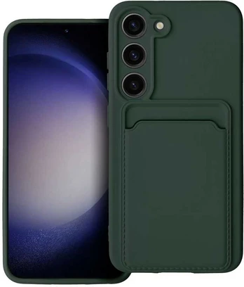 Dėklas Oem CARD Case for SAMSUNG S23 Plus žalias