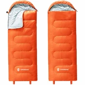 Miegmaišis Springos CS0120 oranžinis kaina
