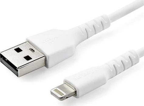 Laidas StarTech, USB/Apple Lightning, 2 m, balta