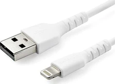 Laidas StarTech, USB/Apple Lightning, 2 m, balta kaina