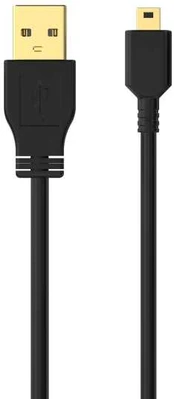 Sinox USB A - Mini USB kabelis. 2m. Sort