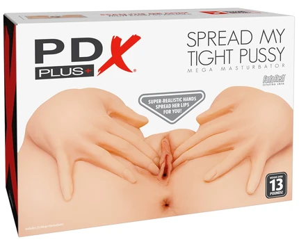 Pdx Plus PDXPlus Spread My Tight Light realistiškas masturbatorius