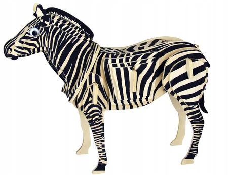 Sea-land 3d medinės erdvinės dėlionės Zebra