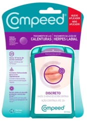 Pleistrai Compeed Invisible Cold Sore Patch, moterims kaina