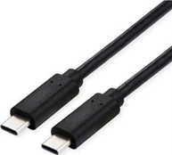 USB kabelis Roline USB-C - USB-C 0,5 m juodas (11.02.9100)