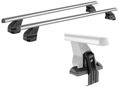 Menabo Omega aliuminio stogo bagažinės komplektas M KIT02G