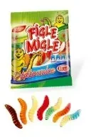 Želejkonfektes FIGLE MIGLE Worms, 80g