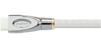 Python HDMI 2.0 Kabelis 1m Ethernet 4K*2K UHD vergoldet OFC balta