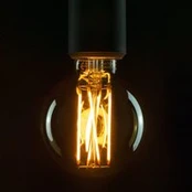 Segula LED Globe 80 smokey grau E27 5W 220Lm 1900K dimmbar
