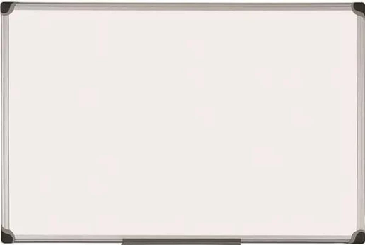 Bi Silque Dry-wipe&magnetic Notice Board, BI-OFFICE Top Professional, 180x120cm, ceramic,