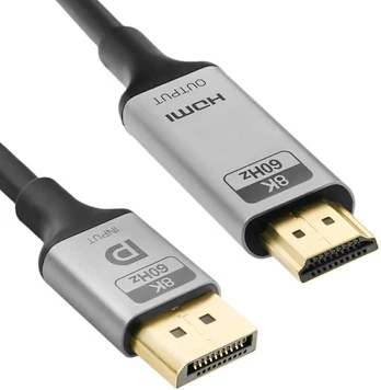 Kabelis DP HDMI 8K 60Hz Spacetronik KDH-SPA030 3m