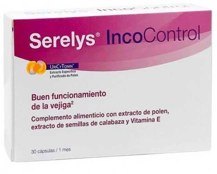 Serelys Incocontrol 30 Kapsulių