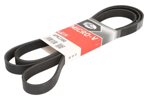 V formos rumbuoti diržai GATES 6PK2380
