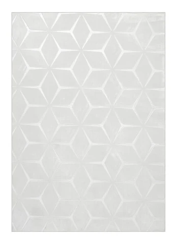 Kilimas Calma 225, 120x160 cm, baltas