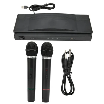 Belaidis karaoke imtuvas su 2 mikrofonais