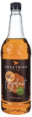 Coffee syrup Sweetbird Hazelnut, 1 l