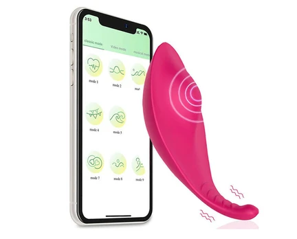 Vibratorius su APP valdymu