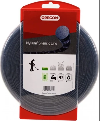 Trimerio valas „Nylium Silencio“ 2,0 mm x 126 m, OREGON