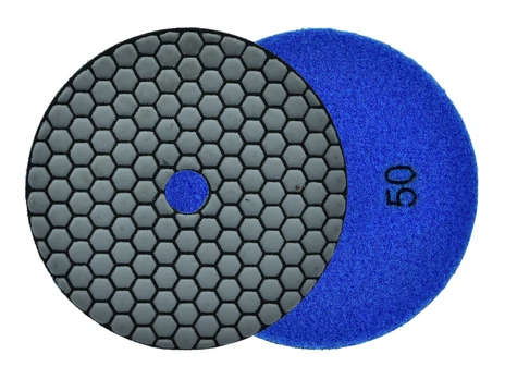 Geko Deimantinis diskas sausam poliravimui 125 mm 50