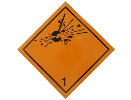 informuojantis/įspėjantis lipdukas CARGOPARTS CARGO-T074
