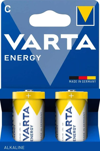 Dėklas Varta Energy C Baterija 2pcs