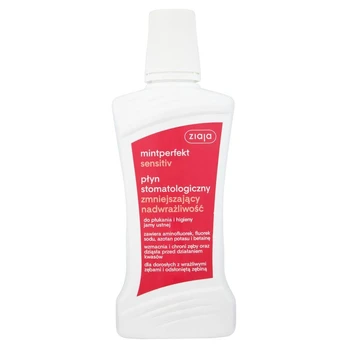 Burnos skalavimo skystis Ziaja Mintperfekt Sensitiv, 500 ml