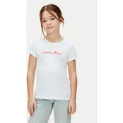 Calvin Klein Jeans Marškinėliai LVCKSJA17G Balta Regular Fit