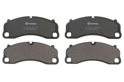 Stabdžių trinkelių rinkinys, diskinis stabdys BREMBO P 65 048