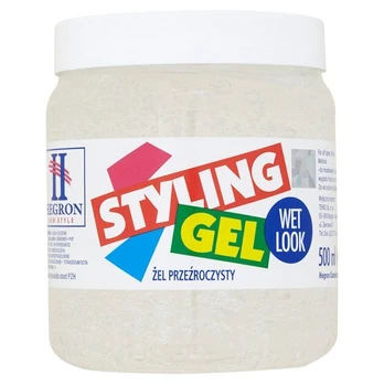 Plaukų gelis Hegron Styling 500 ml, baltas