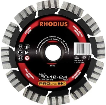 Rhodius Diamantklinge LD4 150mm