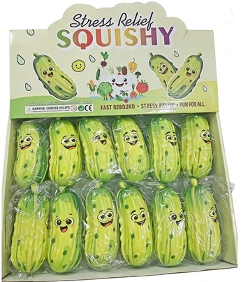 Squishy slow rising žaislas Agurkas 14 cm