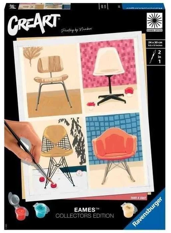 Ravensburger CreArt: Kolekcija EAMES, Usiądź