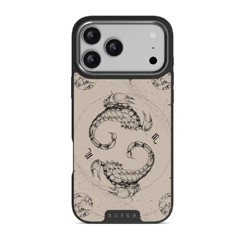 Scorpio - iPhone 17 Pro Max Case, Elite Dark (MagSafe) / Gunmetal / Nude
