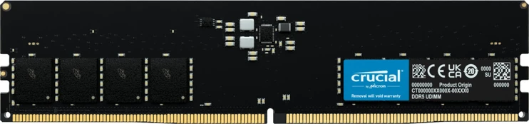 RAM MEMORY DIMM 32GB DDR5-4800/CT32G48C40U5 CRUCIAL