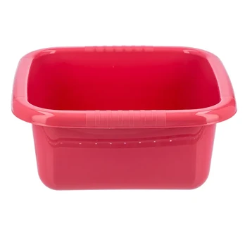 Plastikinis dubuo, rožinis, 4 l