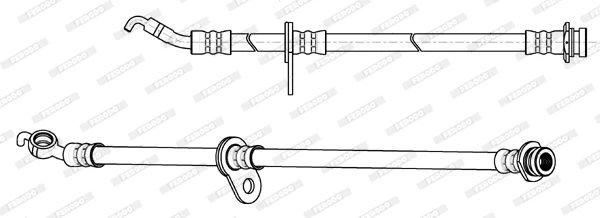 FERODO FHY2693 Brake hose