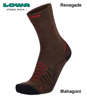 Kojinės Lowa Renegade Mahagoni 2